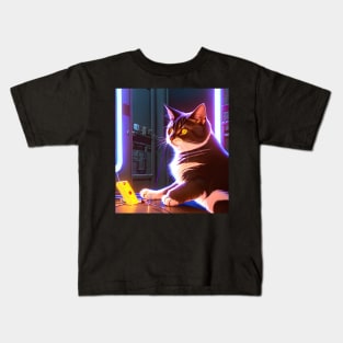 Feline's Fun Time Kids T-Shirt